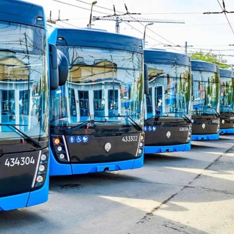 Строительство автобусного парка на 300 машин началось в Троицком округе